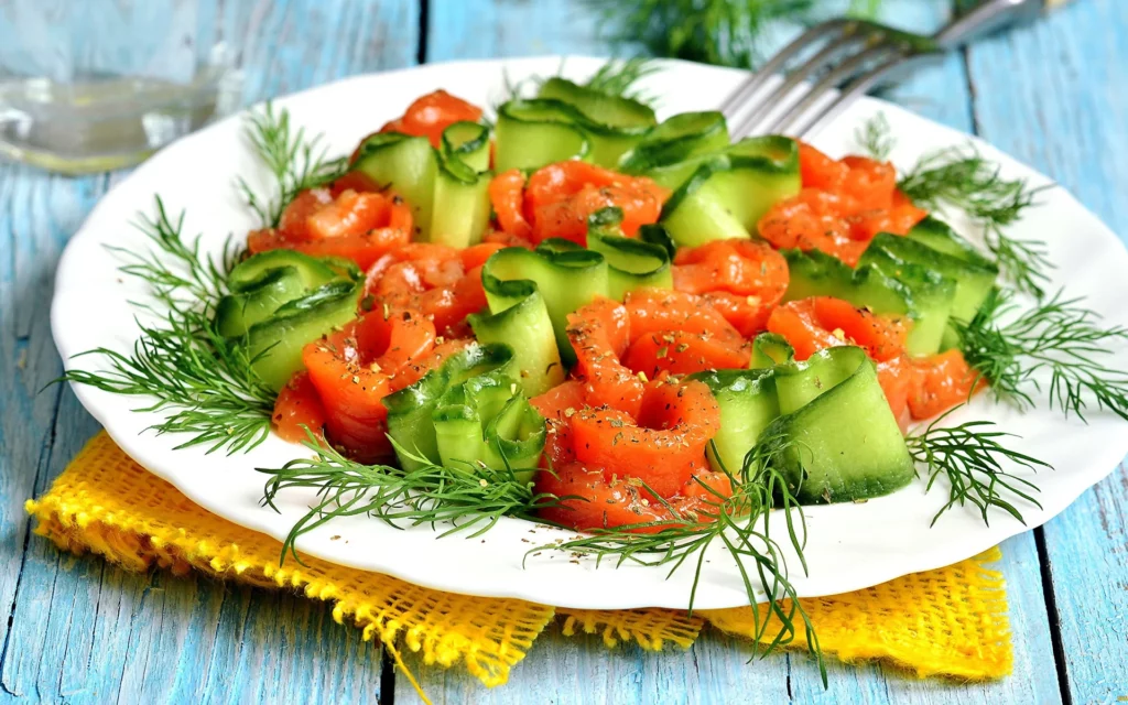 Cucumber and tomato salad recipe