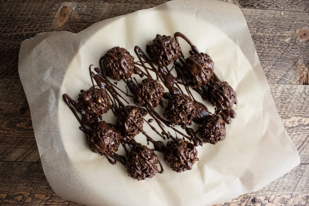 No-bake coconut cookies